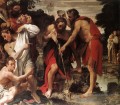 Le Baptême du Christ Baroque Annibale Carracci